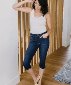 Ave Shops Bottoms & Jeans Classy Crop Capris