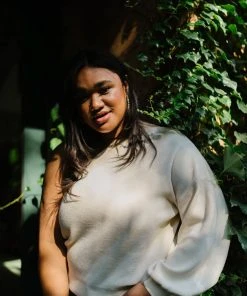 Ave Shops Women's Long Sleeve Cross Your Heart Top - Stylish & Comfortable Blouse 33 Ave Shops Long Sleeve Tops Cross Your Heart Top