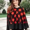 Ave Shops Warm Me Up Buffalo Plaid Top | Cozy Cardigan for Women | Winter Outerwear 2 Ave Shops Warm Me Up Buffalo Plaid Top