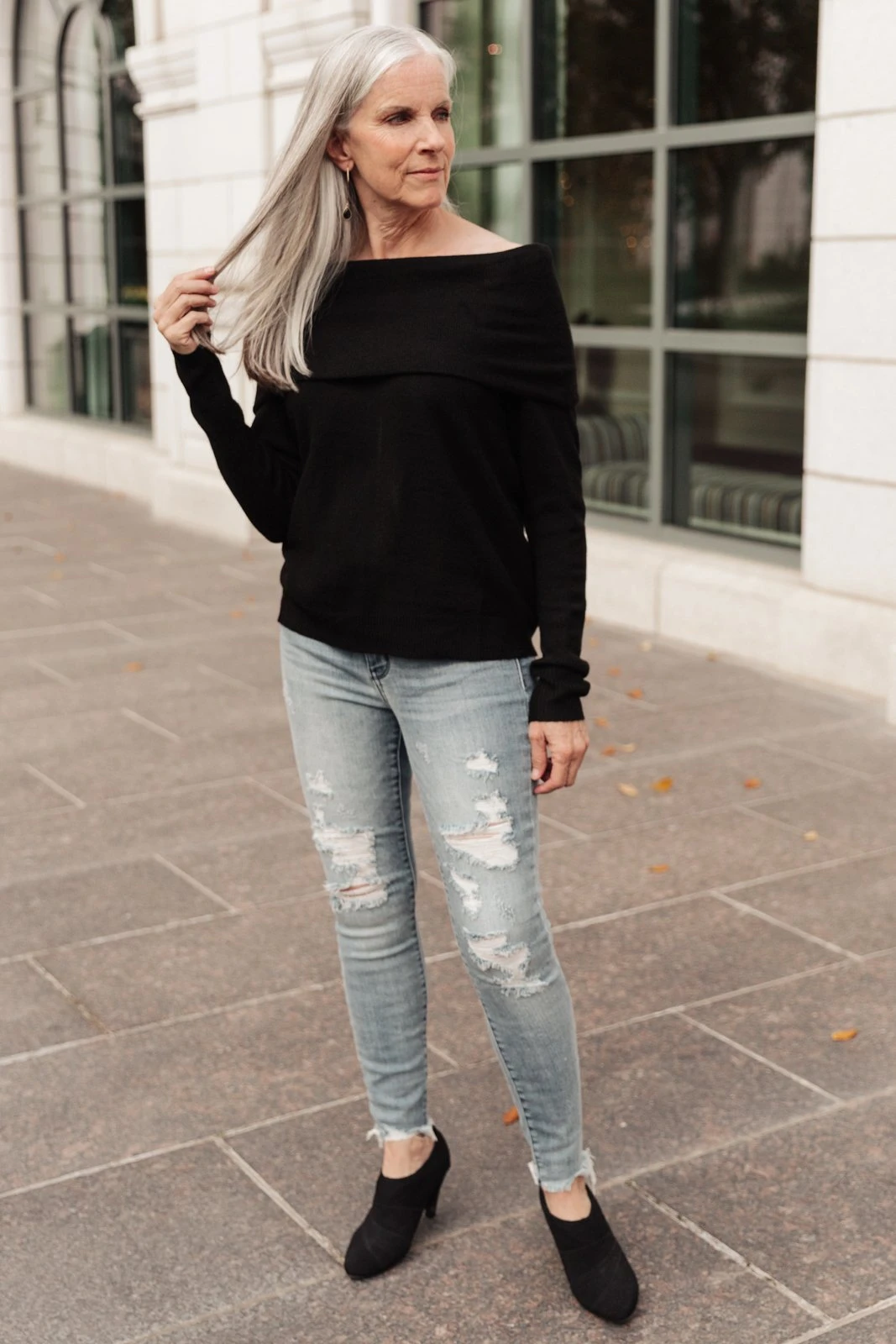 Ave Shops Sun On My Shoulders Long Sleeve Top - Stylish & Comfortable Tops & Blouses 16 Ave Shops Sun On My Shoulders Top Long Sleeve Tops