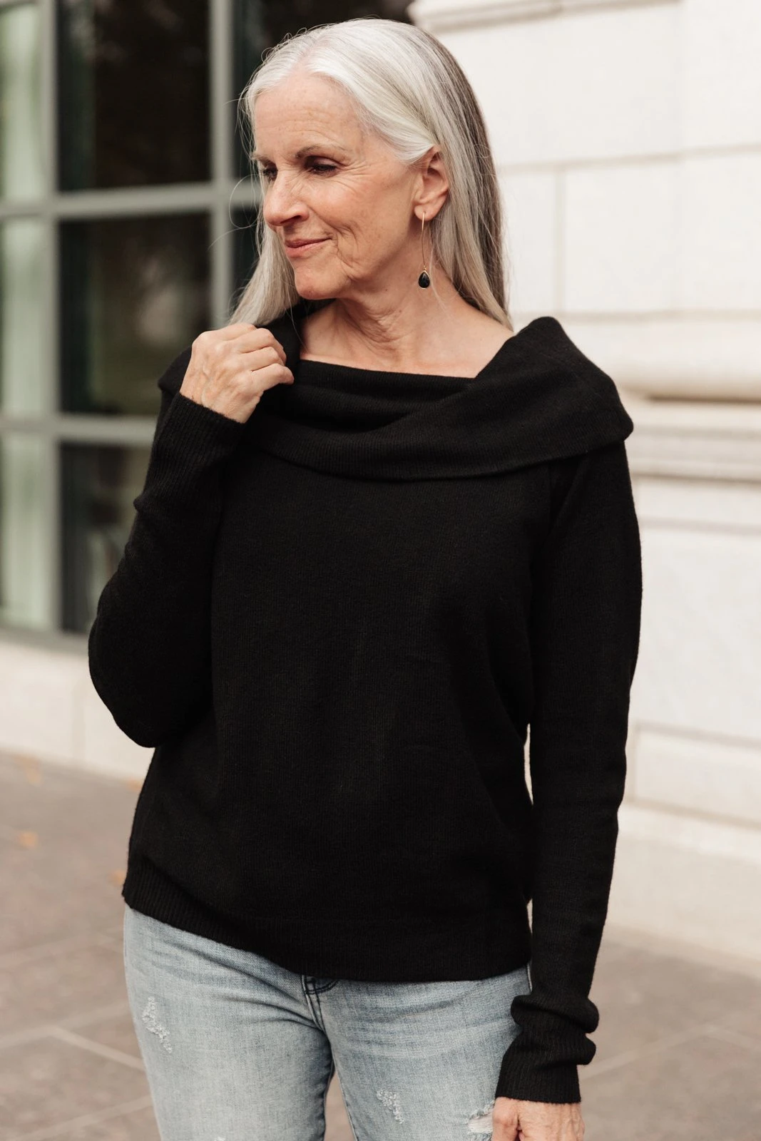 Ave Shops Sun On My Shoulders Long Sleeve Top - Stylish & Comfortable Tops & Blouses 18 Ave Shops Sun On My Shoulders Top Long Sleeve Tops