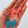 The Cinchy Cowgirl Mini Goat Keychain (set Of 2)