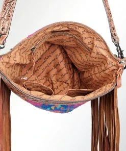 American Darling Handbags & Wallets Concealed Carry Neon For Me Fringe Crossbody Handbag