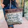 Myra Tan & Ivory Western Handbag