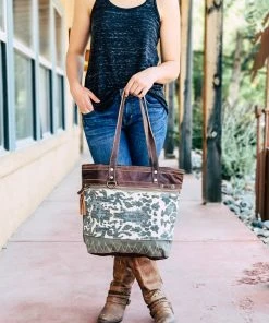 Myra Tan & Ivory Western Handbag