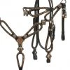 Shiloh Tear Drop Copper Headstall Set for Horse & Dog – Elegant and Durable 1 Shiloh Tear Drop Copper Headstall Set Horse & Dog