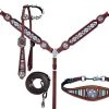Shiloh Beaded Navajo 4 Piece Headstall Set