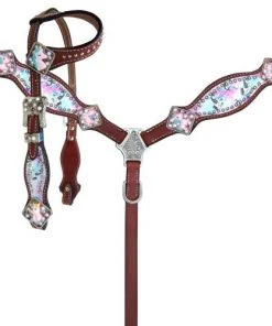 Shiloh PONY Tie Dye Unicorn Headstall Set Headstall Sets