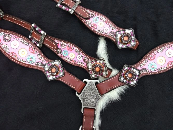 Shiloh PONY Donut Headstall Set - Premium Horse & Dog Headgear 4 Shiloh PONY Donut Headstall Set