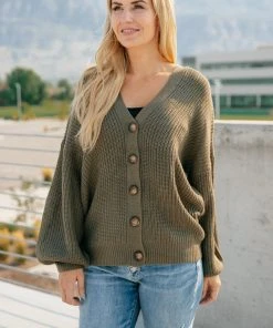 Ave Shops Buttoned Up Babe Sweater - Stylish Cardigan for Women 27 Ave Shops Buttoned Up Babe Sweater