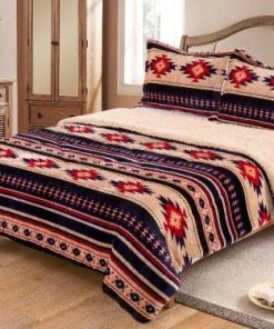 Shiloh Queen Size Borrego Comforter Set - Luxury Bedding for a Cozy Sleep 7 Shiloh Queen Size Borrego Comforter Set Comforter Sets