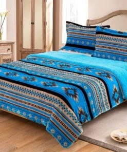 Shiloh King Size Borrego Comforter Set - Luxurious Bedding for Ultimate Comfort 8 Shiloh King Size Borrego Comforter Set