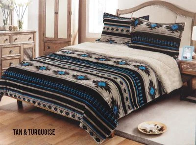 Shiloh Queen Size Borrego Comforter Set - Luxury Bedding for a Cozy Sleep 5 Shiloh Queen Size Borrego Comforter Set Comforter Sets