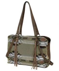 Trenditions Handbags & Wallets Concealed Carry Olive Beige Aztec Handbag