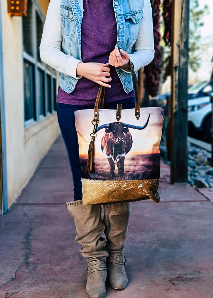 Bbags Southern Sunsets Tote Handbag - Stylish & Spacious Tote Bag for Women 3 Bbags Handbags & Wallets Southern Sunsets Tote Handbag