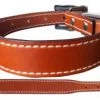 Shiloh Genuine Plain Leather Dog Collar