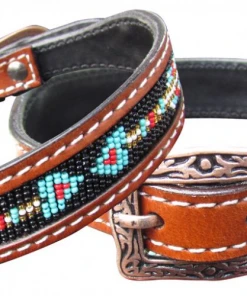 Shiloh Beaded Arrow Dog Collar