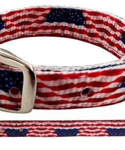 Shiloh Dog Collars American Flag Nylon Dog Collar