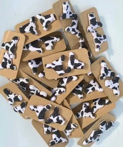 K Clay Cow Post Earrings [2 For $20] New Arrivals