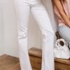 Ave Shops Bottoms & Jeans Pure White High Waist Boot Cut Jeans