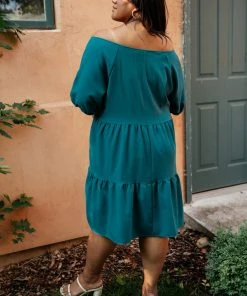 Ave Shops Teal Tiers Dress - Medium | MEGA SALE | Stylish & Comfortable -The Cinchy Cowgirl Store 38TealTiersDress d0d6b9da b811 41b1 8ec5 429e78d807df 1080x