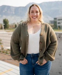 Ave Shops Buttoned Up Babe Sweater - Stylish Cardigan for Women 29 Ave Shops Buttoned Up Babe Sweater