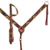 Shiloh One Ear Sunflower Headstall Set Horse & Dog