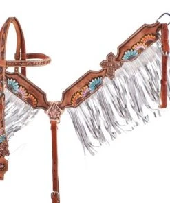 Shiloh Multi Color Sunflower Headstall Set