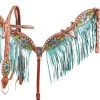 Shiloh Steer Skull & Cactus Headstall Set
