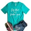 The Cinchy Cowgirl Clothing Teal Dog Mom Of The Freakin' Year Short Sleeve Tee