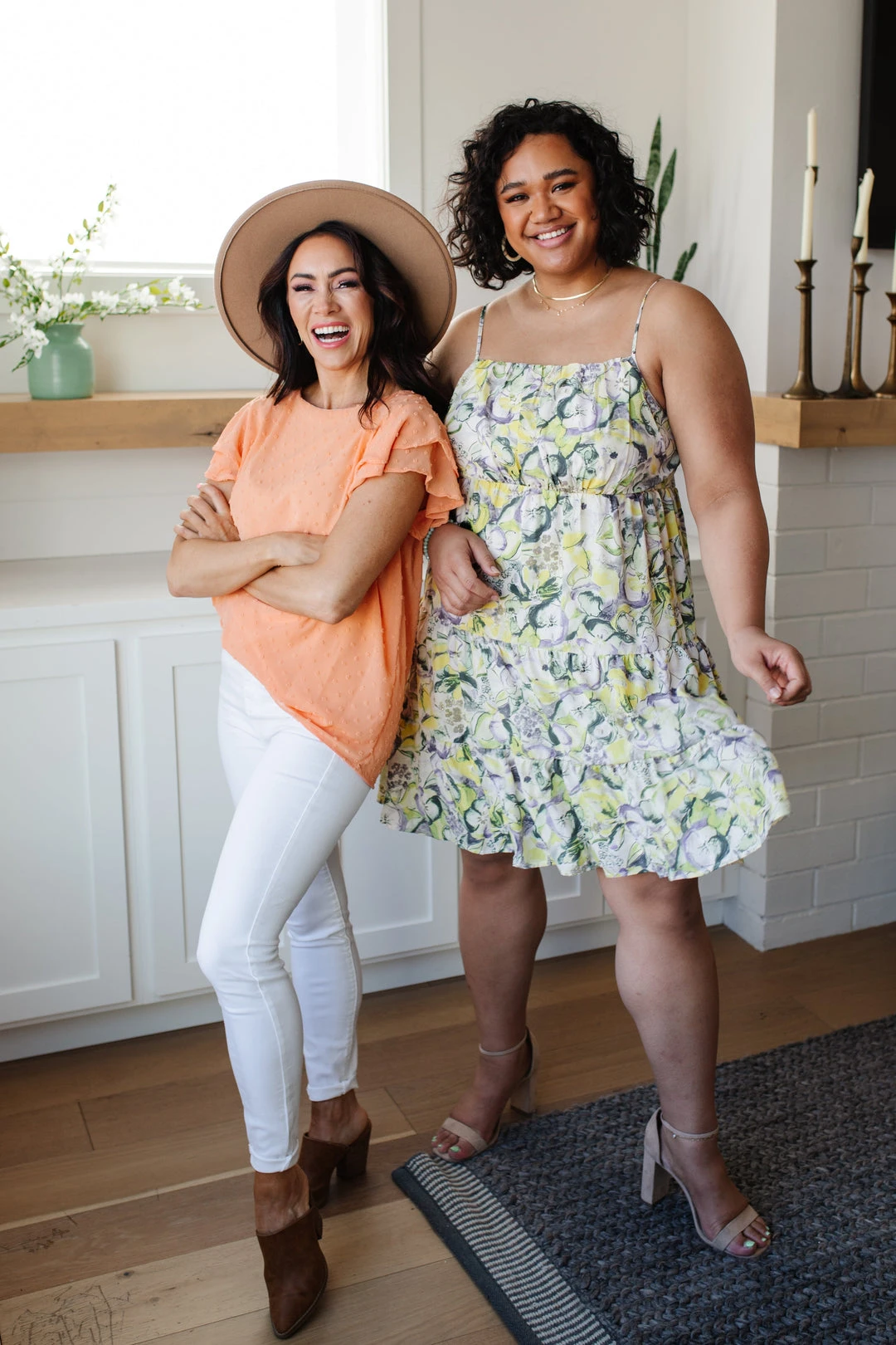 Ave Shops Swiss Dot Ruffle Sleeve Top - Stylish Short Sleeve Blouse for Women 25 Ave Shops Swiss Dot Ruffle Sleeve Top Clothing