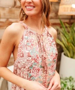 Ave Shops Women's Afternoon Aura Tank Top - Lightweight Short Sleeve Blouse 22 Ave Shops Clothing Afternoon Aura Tank