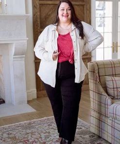 Ave Shops All A Dream Shacket In Ivory