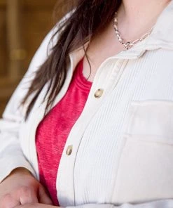 Ave Shops All A Dream Shacket In Ivory