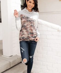 Ave Shops All About Adventure Top In Camo Clothing