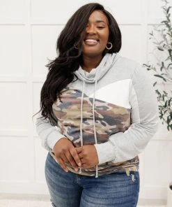 Ave Shops All About Adventure Top In Camo Clothing