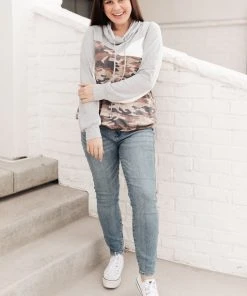 Ave Shops All About Adventure Top In Camo Clothing