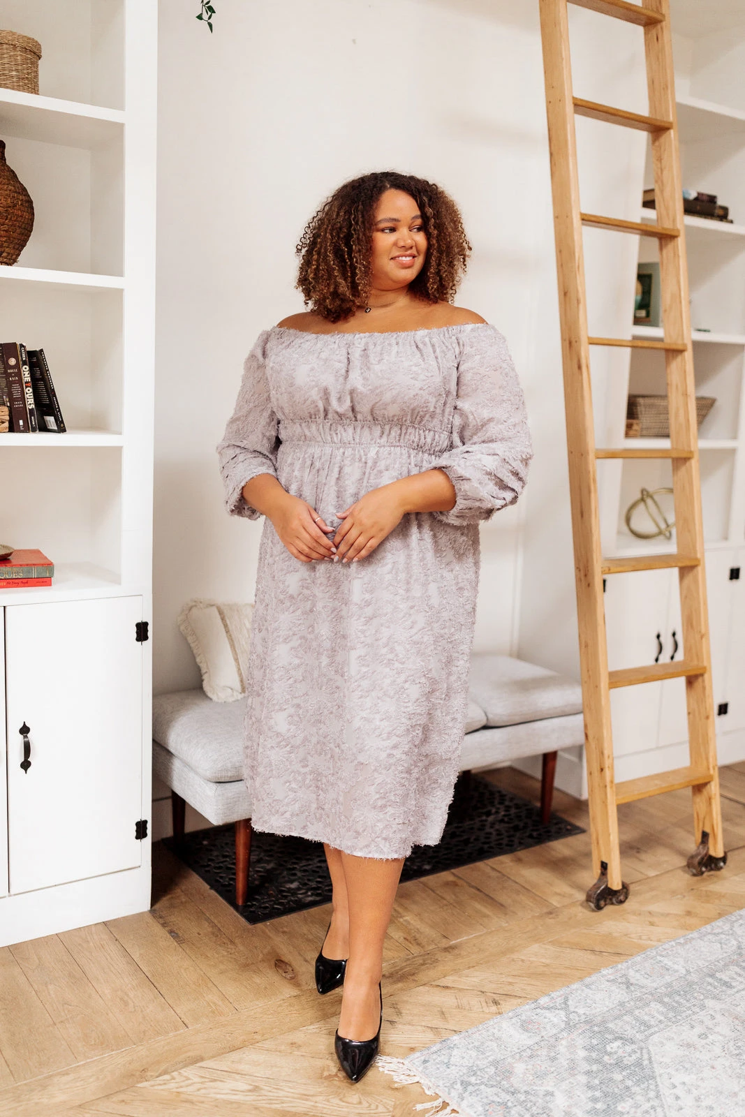 Ave Shops Opal Gray All Is Well Dress - Stylish Dresses, Rompers & Jumpsuits Collection 28 Ave Shops Dresses, Rompers, Jumpsuits All Is Well Dress In Opal Gray