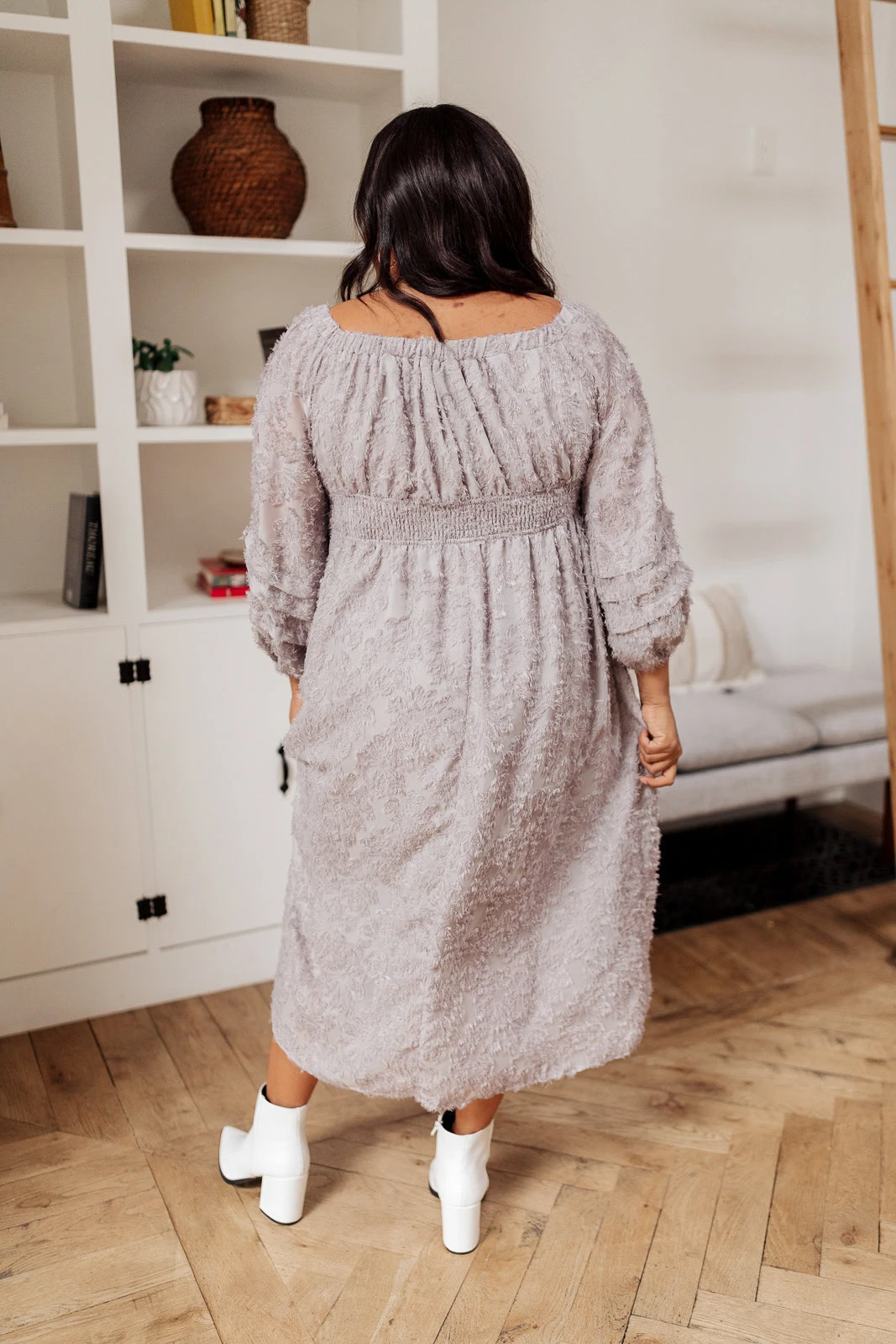 Ave Shops Opal Gray All Is Well Dress - Stylish Dresses, Rompers & Jumpsuits Collection 21 Ave Shops Dresses, Rompers, Jumpsuits All Is Well Dress In Opal Gray