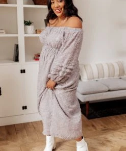 Ave Shops Opal Gray All Is Well Dress - Stylish Dresses, Rompers & Jumpsuits Collection 41 Ave Shops Dresses, Rompers, Jumpsuits All Is Well Dress In Opal Gray