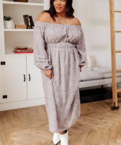 Ave Shops Opal Gray All Is Well Dress - Stylish Dresses, Rompers & Jumpsuits Collection 49 Ave Shops Dresses, Rompers, Jumpsuits All Is Well Dress In Opal Gray
