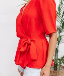 Ave Shops All Set Top In Red Clothing