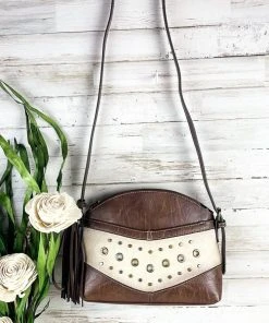 Trenditions Allie Shoulder Dark Tan Handbag - MEGA SALE - Stylish & Functional -The Cinchy Cowgirl Store AllieShoulderDarkTanHandbag1 1080x