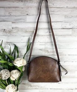 Trenditions Allie Shoulder Dark Tan Handbag - MEGA SALE - Stylish & Functional -The Cinchy Cowgirl Store AllieShoulderDarkTanHandbag2 1080x