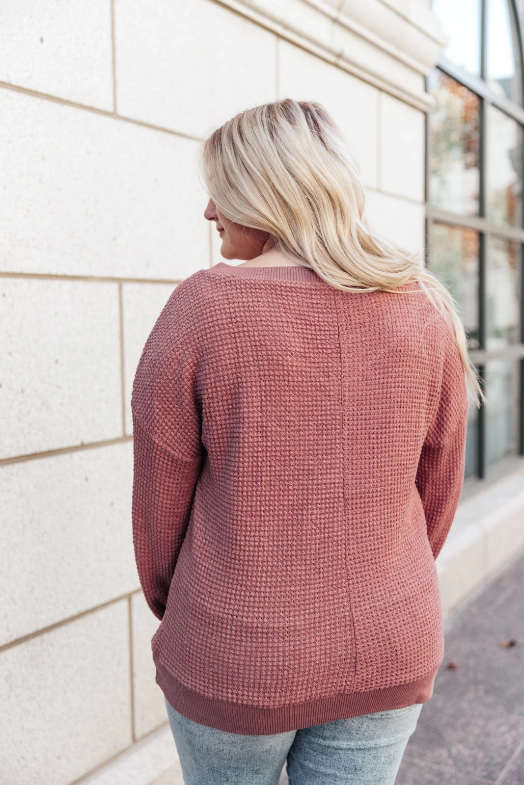 Ave Shops Along The Way Mauve Cardigan - Stylish Women's Outerwear 15 Ave Shops Along The Way Top In Mauve