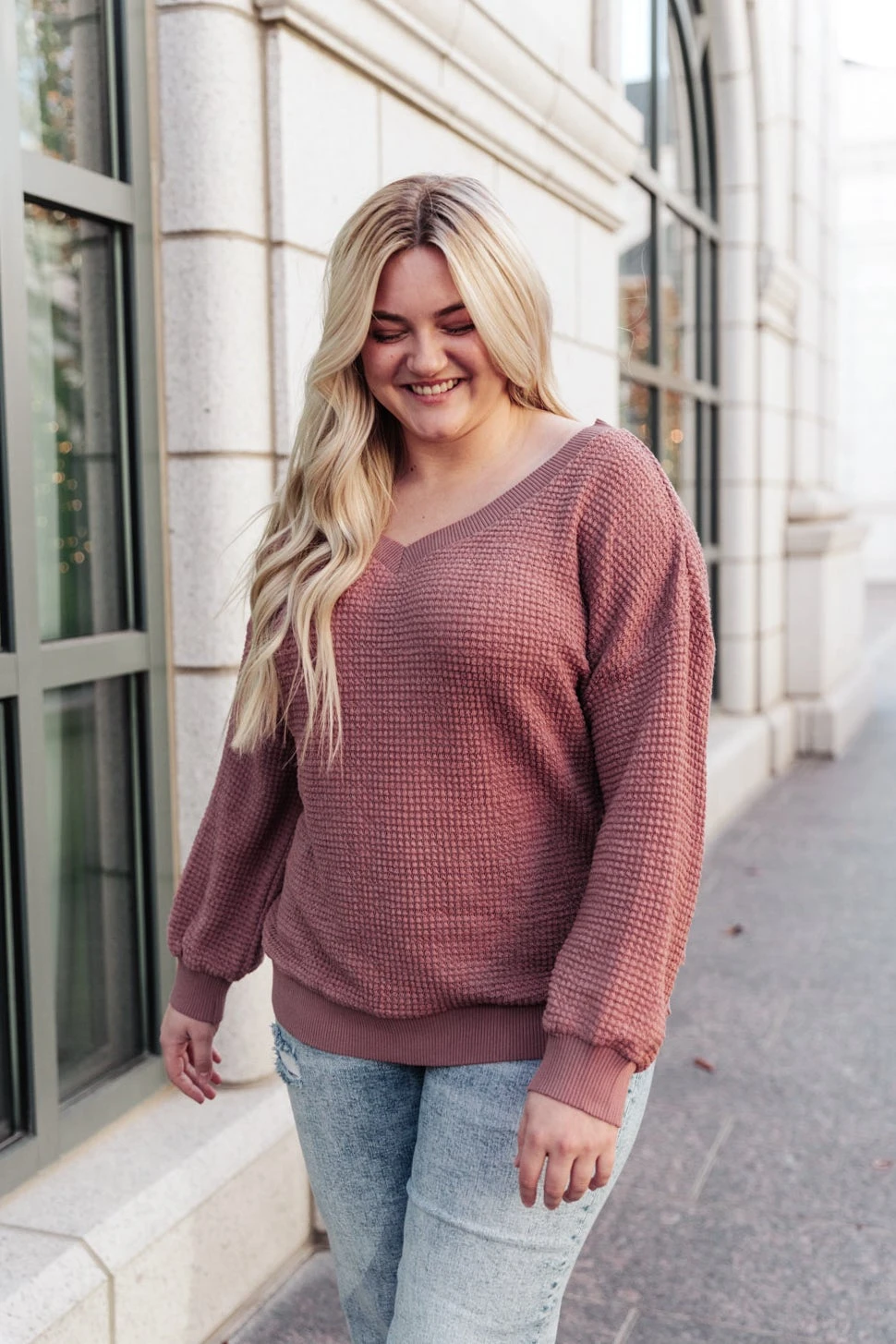 Ave Shops Along The Way Mauve Cardigan - Stylish Women's Outerwear 8 Ave Shops Along The Way Top In Mauve