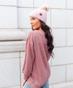 Ave Shops Along The Way Mauve Cardigan - Stylish Women's Outerwear 30 Ave Shops Along The Way Top In Mauve