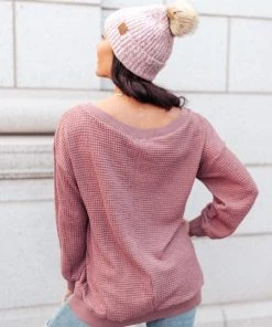 Ave Shops Along The Way Mauve Cardigan - Stylish Women's Outerwear 34 Ave Shops Along The Way Top In Mauve