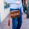 Montana West Amelia Brown Cowhide Wristlet/Crossbody Handbag - MEGA SALE | Stylish & Functional 2 Montana West >> MEGA SALE << Amelia Brown Cowhide Wristlet/Crossbody Handbag