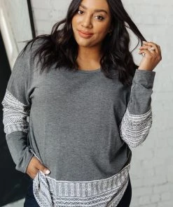 Ave Shops Anacaona Drop Shoulder Top Long Sleeve Tops